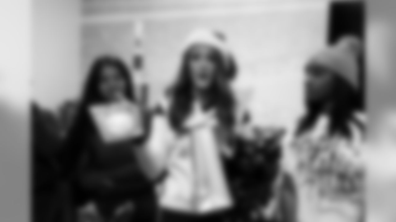 An image from the Dec. 10, 2019 Houston Texans Teen Club holiday party.