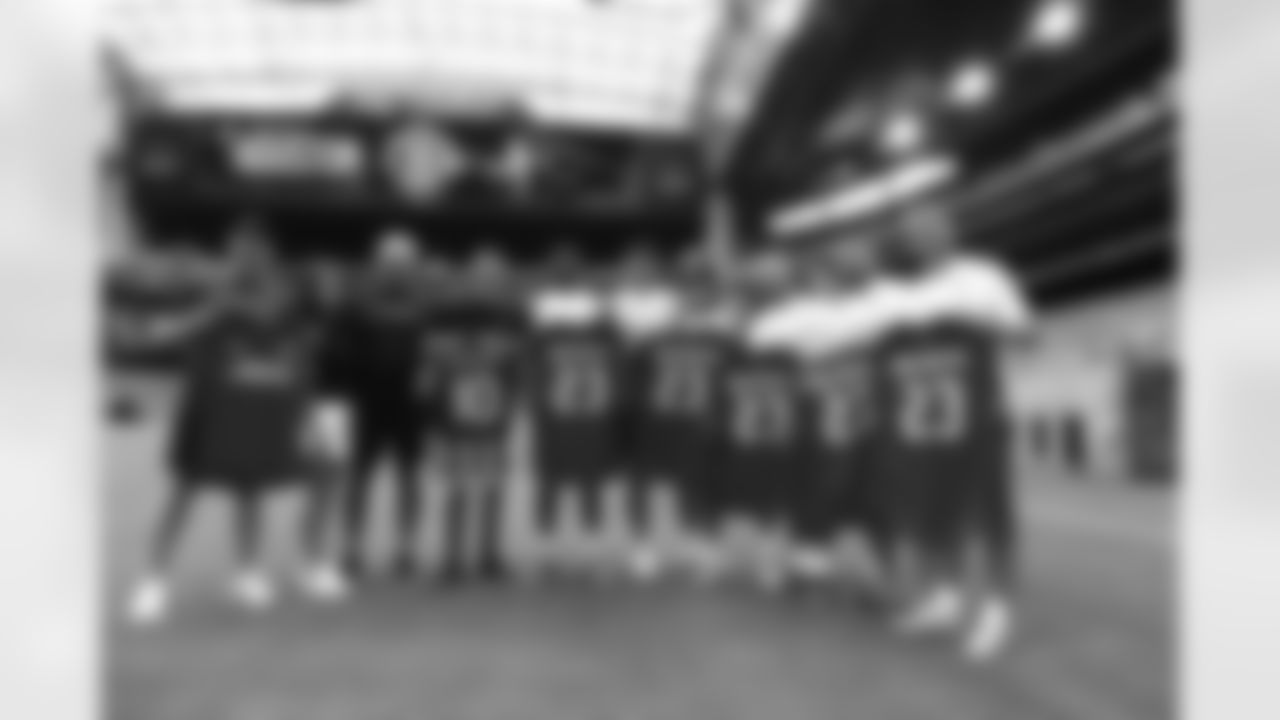 A July 27, 2023 image from the Manchester United Jersey Swap at NRG Stadium in Houston, TX.