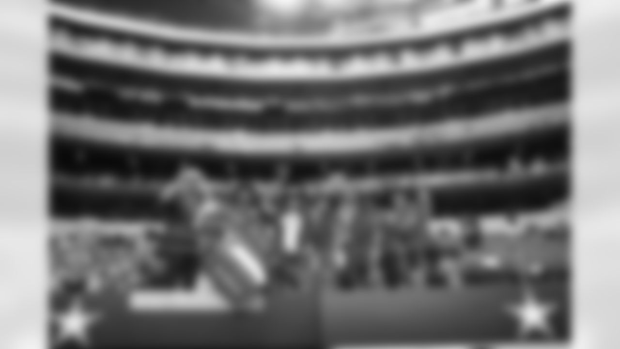 An image from the Aug. 21, 2021 Houston Texans preseason game 2 against the Dallas Cowboys at AT&T Stadium. The Texans won 20-14.