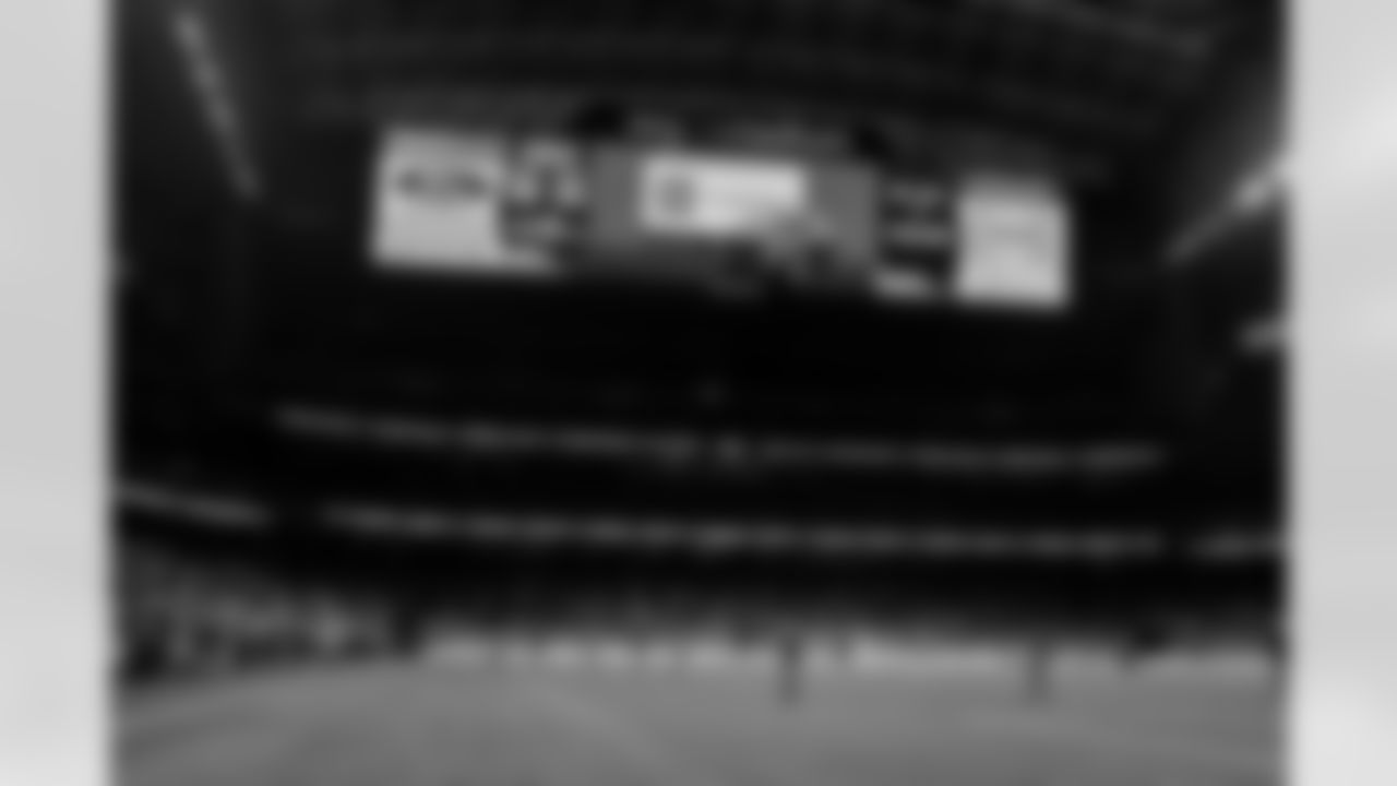 A June 25, 2023 image from the Gold Cup Soccer match featuring Mexico vs. Honduras at NRG Stadium in Houston, TX.