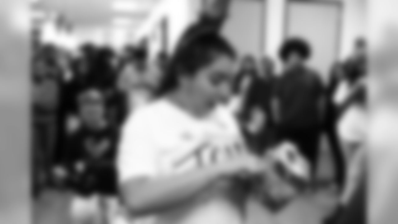 An image from the Dec. 10, 2019 Houston Texans Teen Club holiday party.