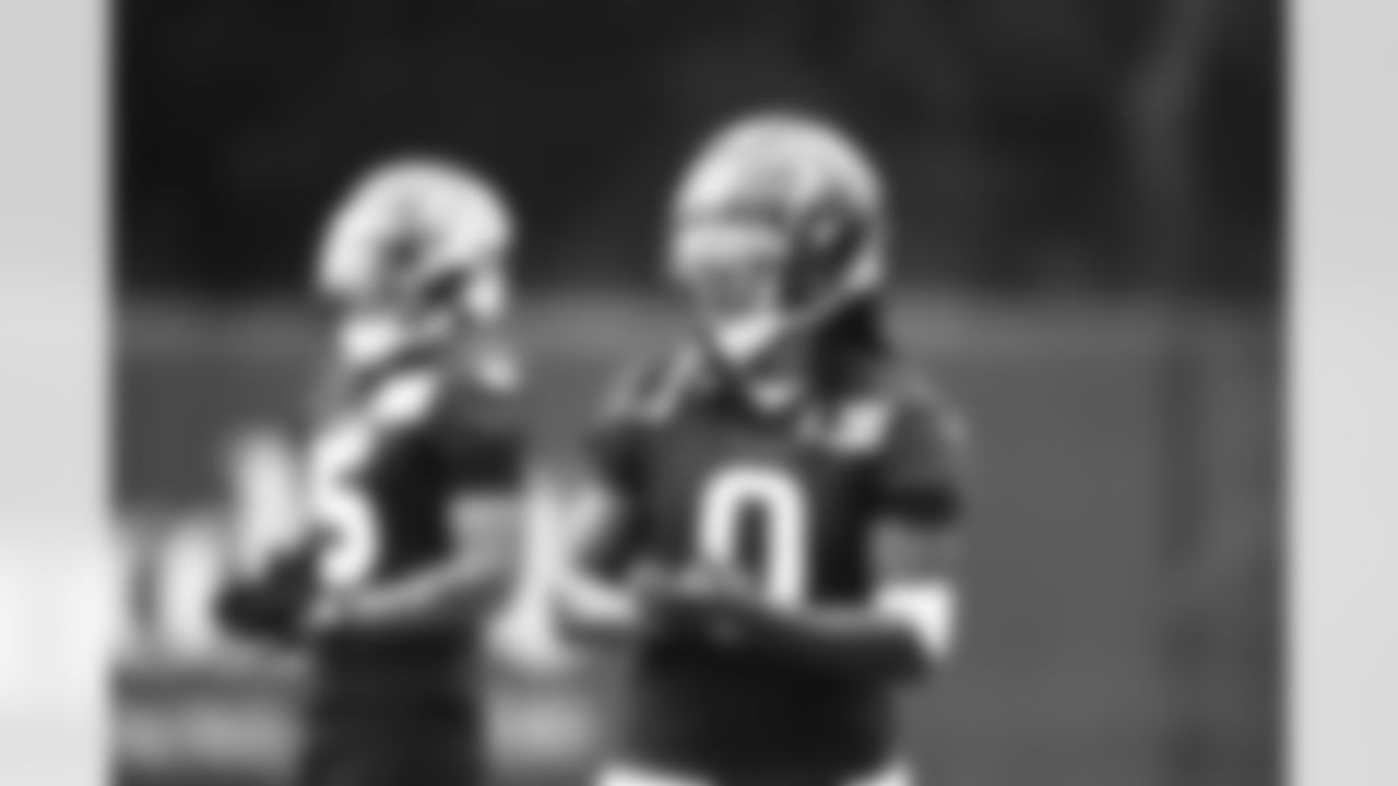 An October 25th, 2023 image from the Regular Season Practice at NRG Stadium in Houston, TX.