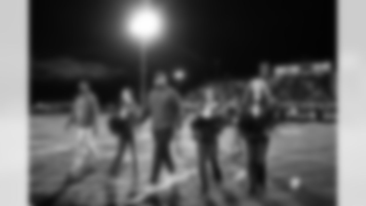 An image from Friday Night Football Voting game in Santa Fe, Texas, on Nov. 5 2021.