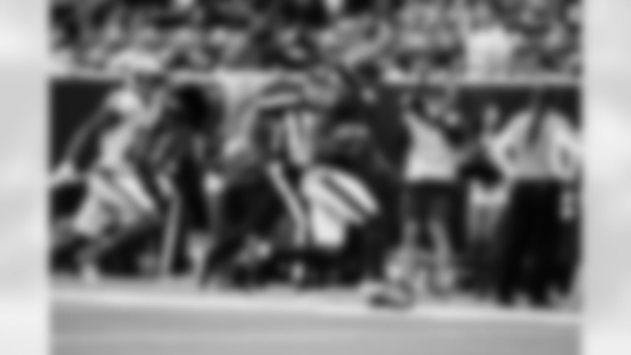 An image from the regular season week 8 game against the Los Angeles Rams at NRG Stadium in Houston, Texas, on Oct. 31, 2021.
