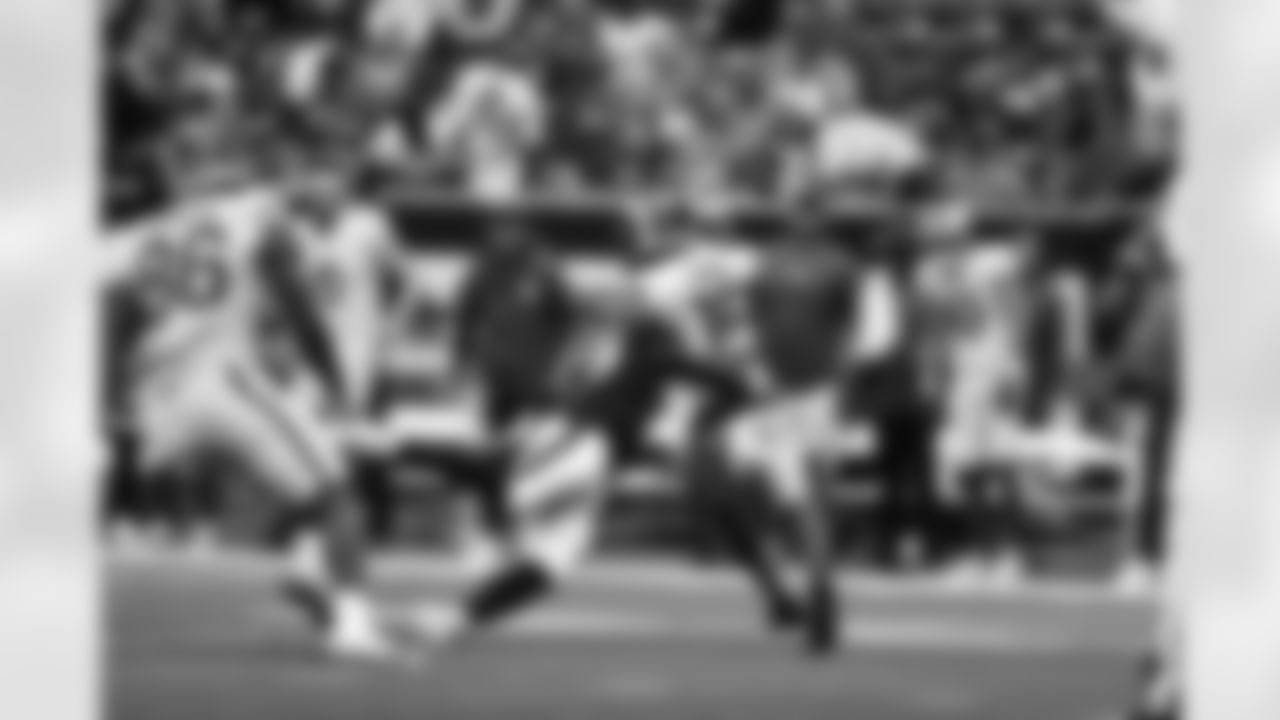 An image from the regular season week 8 game against the Los Angeles Rams at NRG Stadium in Houston, Texas, on Oct. 31, 2021.