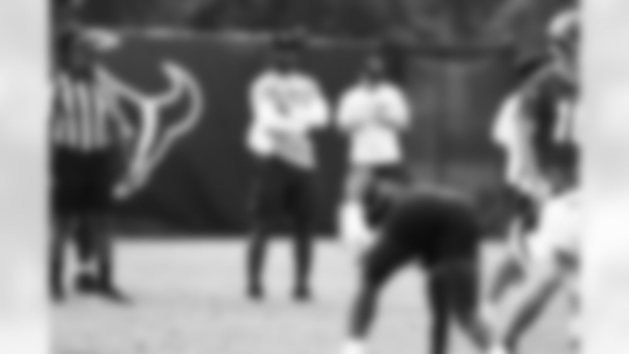 An October 25th, 2023 image from the Regular Season Practice at NRG Stadium in Houston, TX.