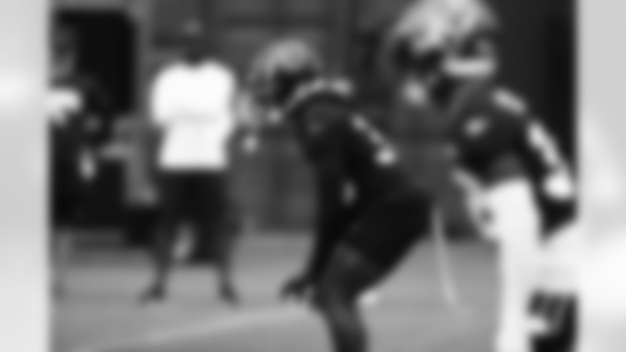 An October 25th, 2023 image from the Regular Season Practice at NRG Stadium in Houston, TX.