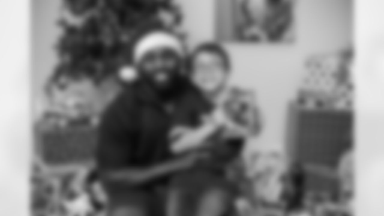 An image from the Dec. 19, 2018 community development event featuring Whitney Mercilus at Easter Seals.