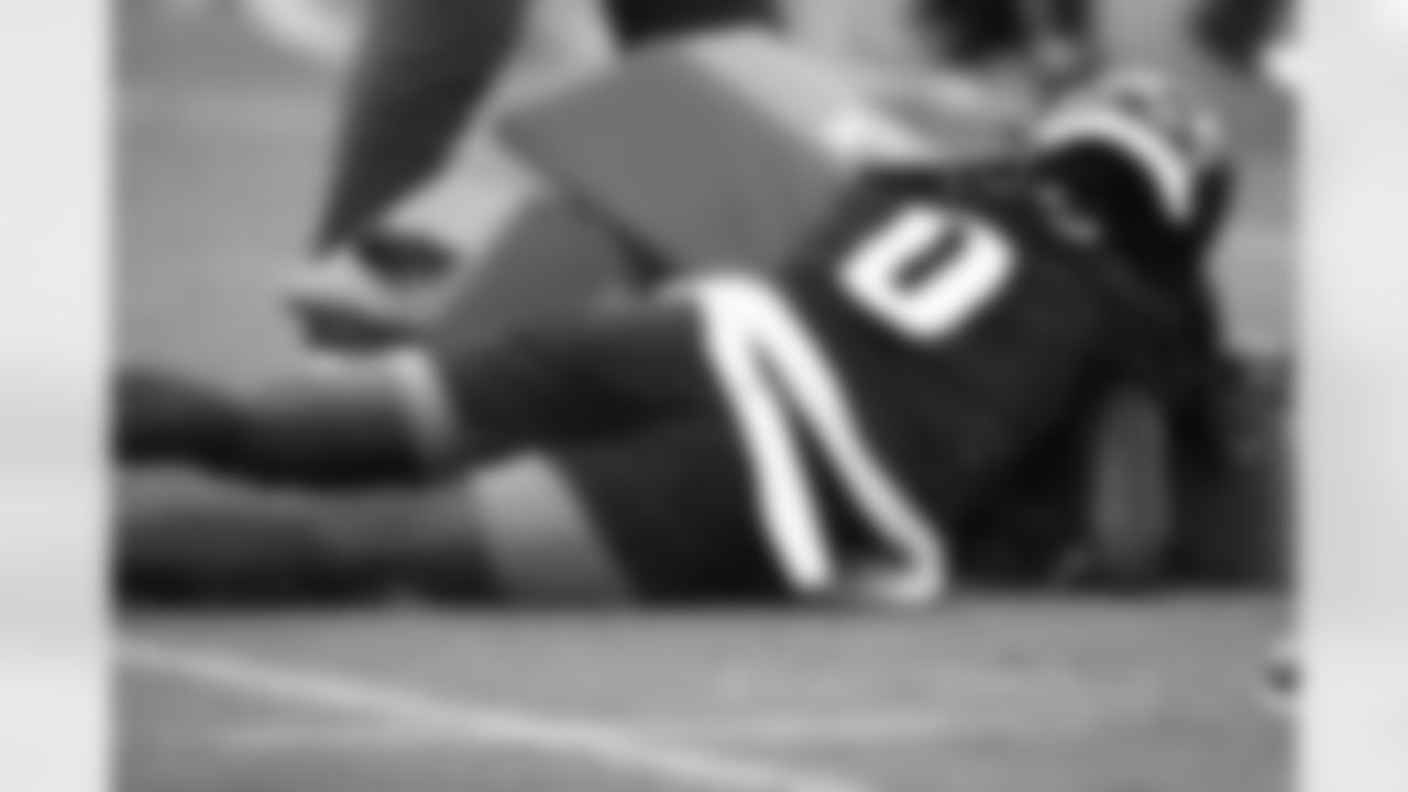 An October 25th, 2023 image from the Regular Season Practice at NRG Stadium in Houston, TX.