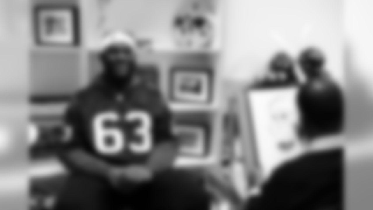 An image from the Dec. 10, 2019 Houston Texans Teen Club holiday party.