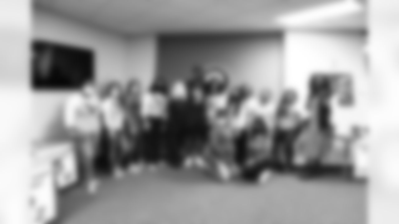 An image from the Nov. 16, 2021 community development event in which Brevin Jordan read Thanksgiving books a 1st grade classroom at The Rice School in Houston, TX.