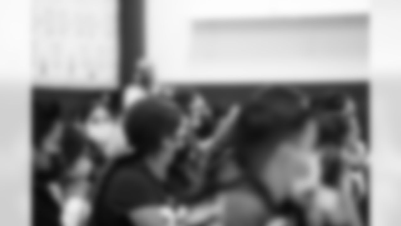 An image from the TORO Takes the Bull out of Bullying event at Browning Elementary School in Houston, Texas, on Oct. 19, 2021.