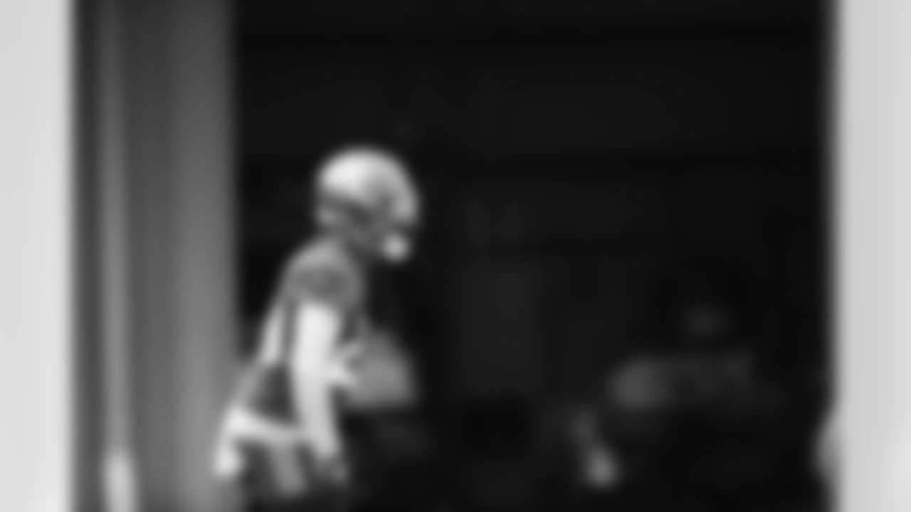 An October 25th, 2023 image from the Regular Season Practice at NRG Stadium in Houston, TX.