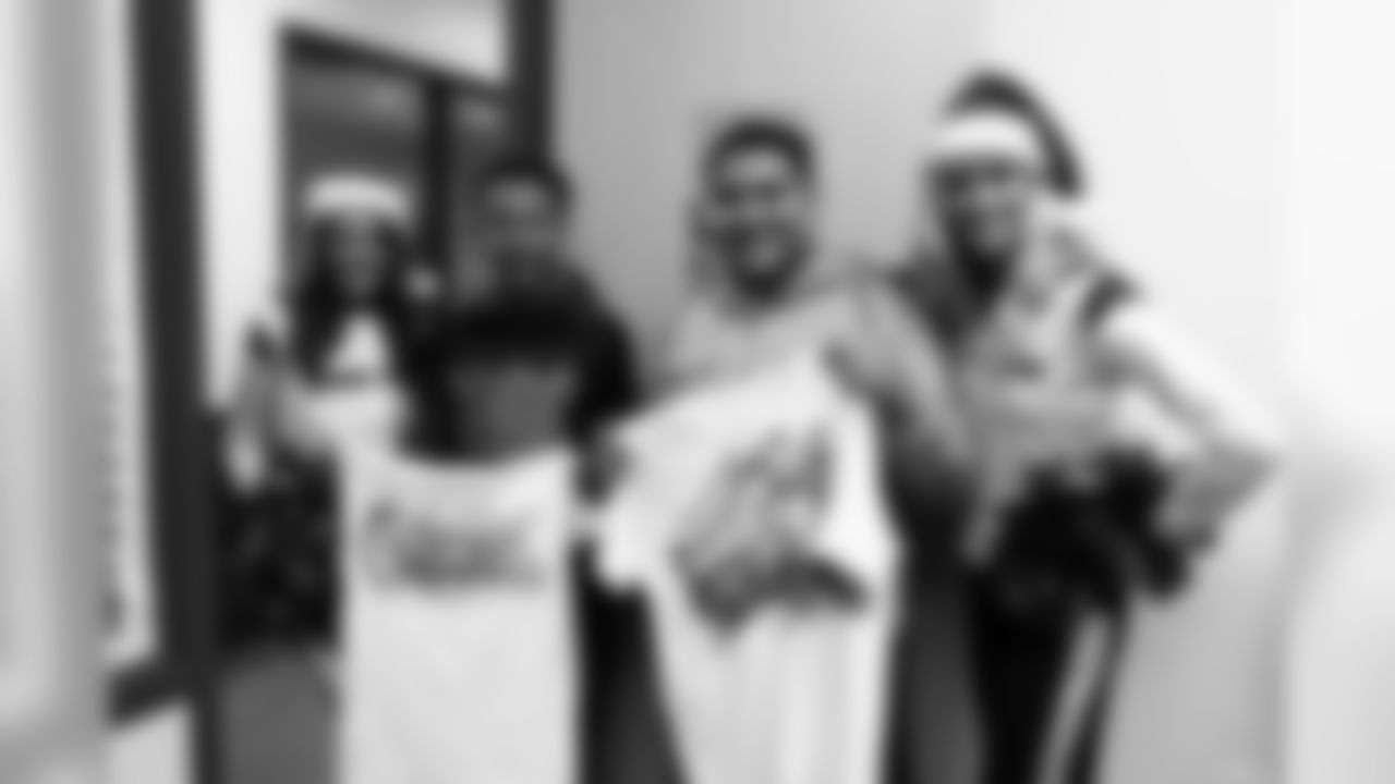 An image from the Dec. 10, 2019 Houston Texans Teen Club holiday party.