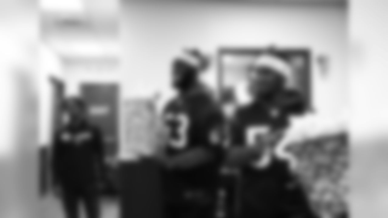 An image from the Dec. 10, 2019 Houston Texans Teen Club holiday party.