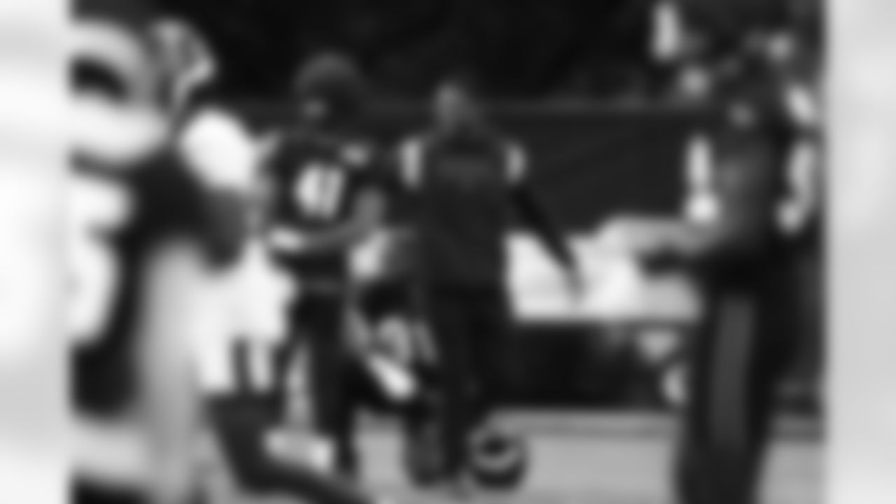 An October 25th, 2023 image from the Regular Season Practice at NRG Stadium in Houston, TX.