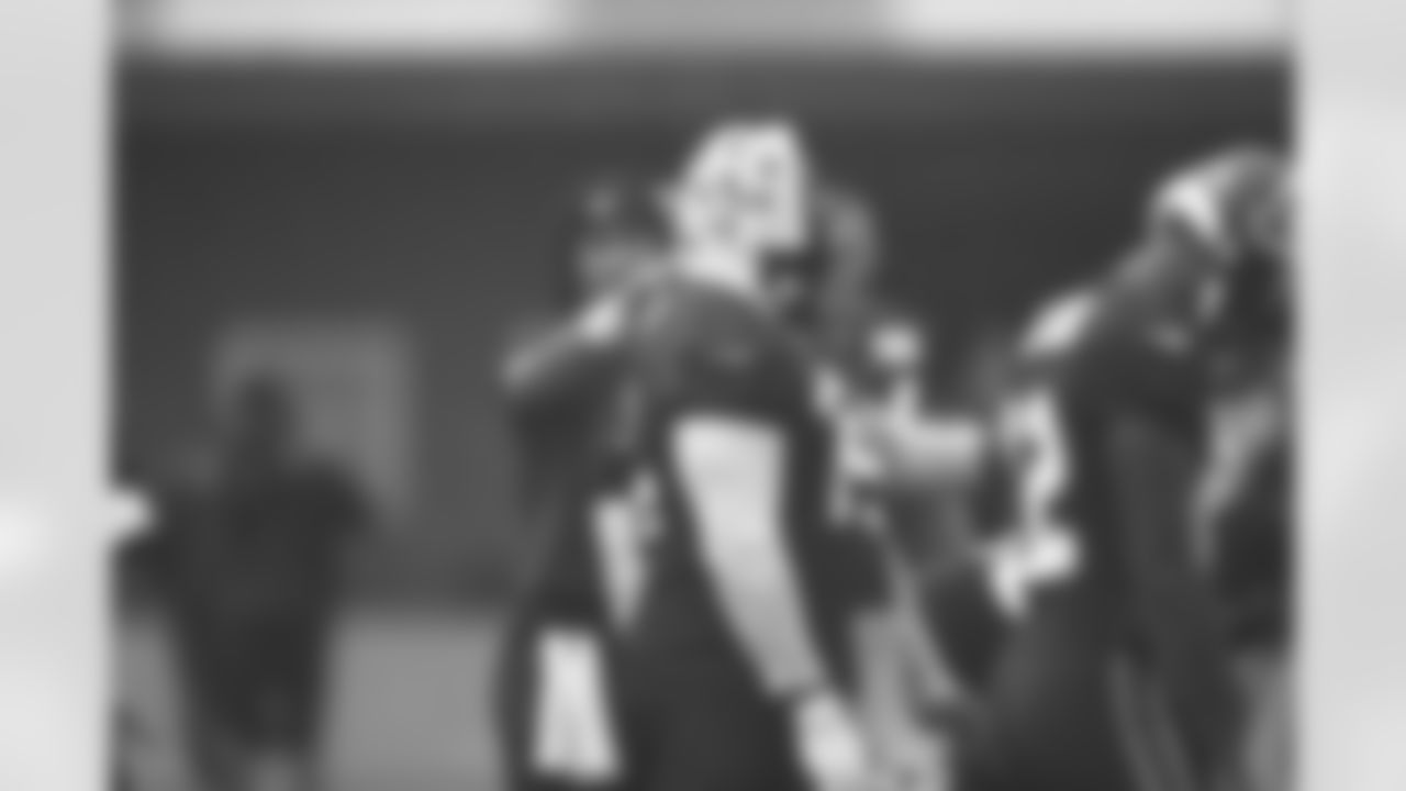An October 4, 2023 image from the regular season practice at NRG Stadium in Houston, TX.