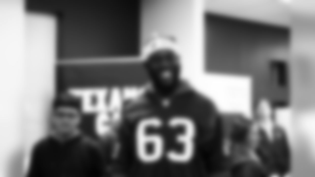 An image from the Dec. 10, 2019 Houston Texans Teen Club holiday party.