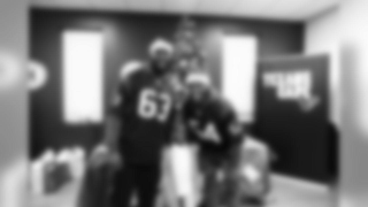 An image from the Dec. 10, 2019 Houston Texans Teen Club holiday party.