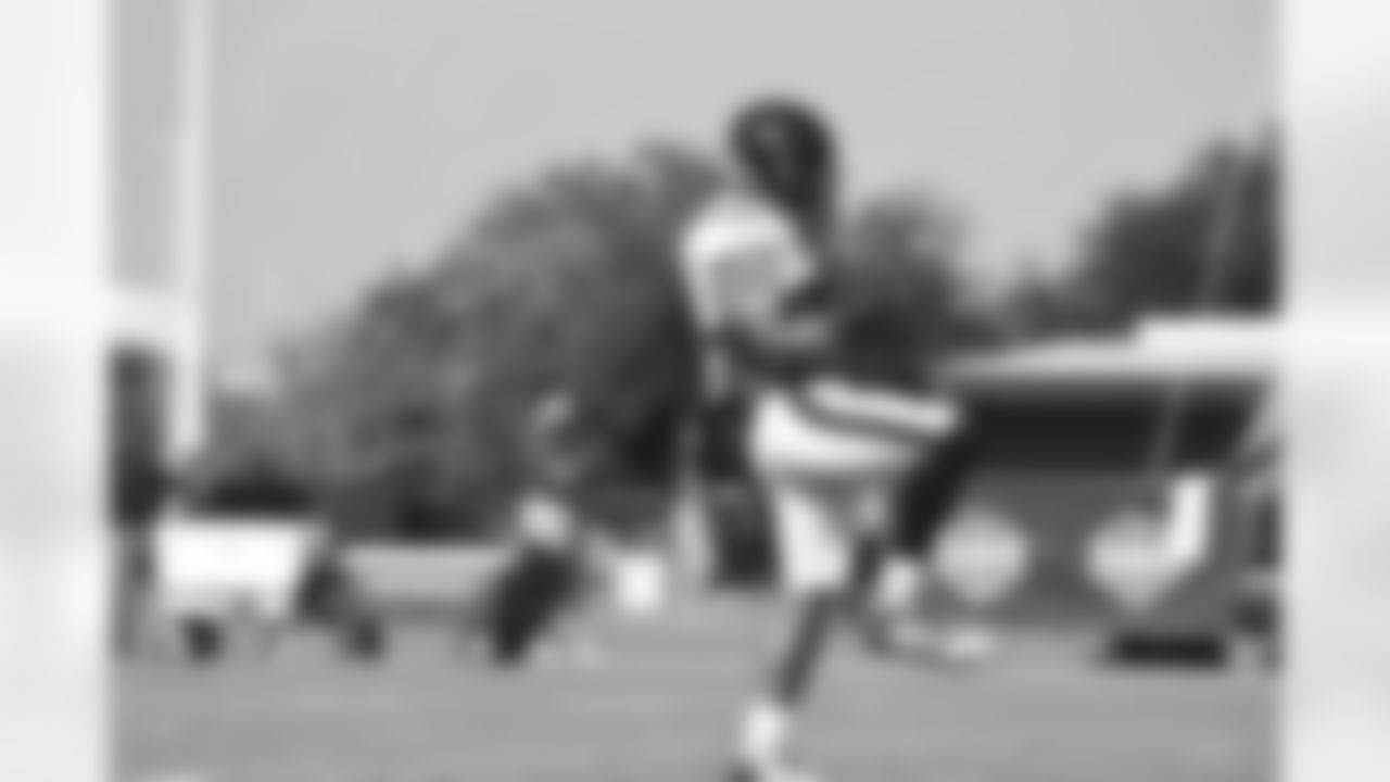 An image from the Aug. 23, 2020 preseason training camp practice in Houston, TX.