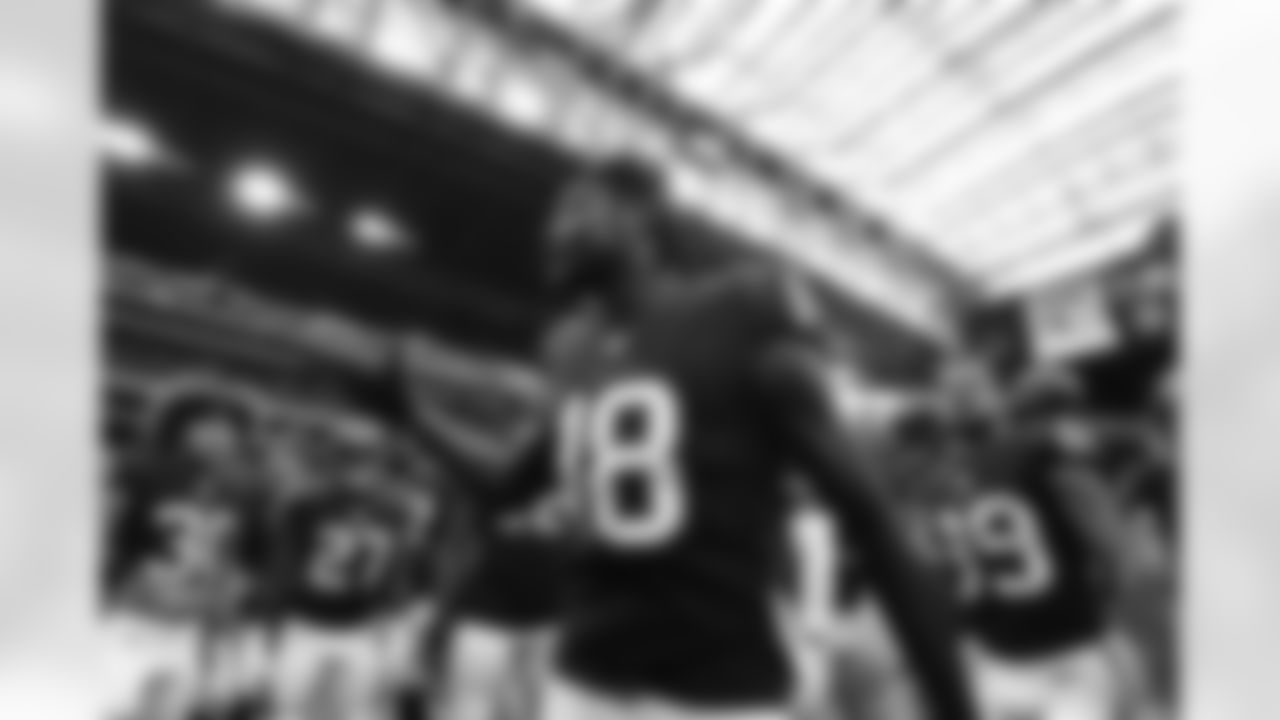 An image from the regular season week 8 game against the Los Angeles Rams at NRG Stadium in Houston, Texas, on Oct. 31, 2021.
