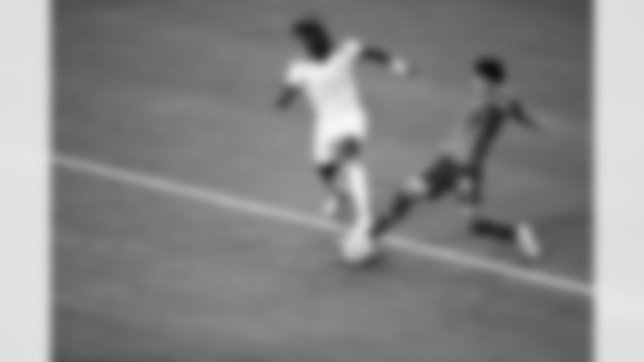 A June 25, 2023 image from the Gold Cup Soccer match featuring Mexico vs. Honduras at NRG Stadium in Houston, TX.