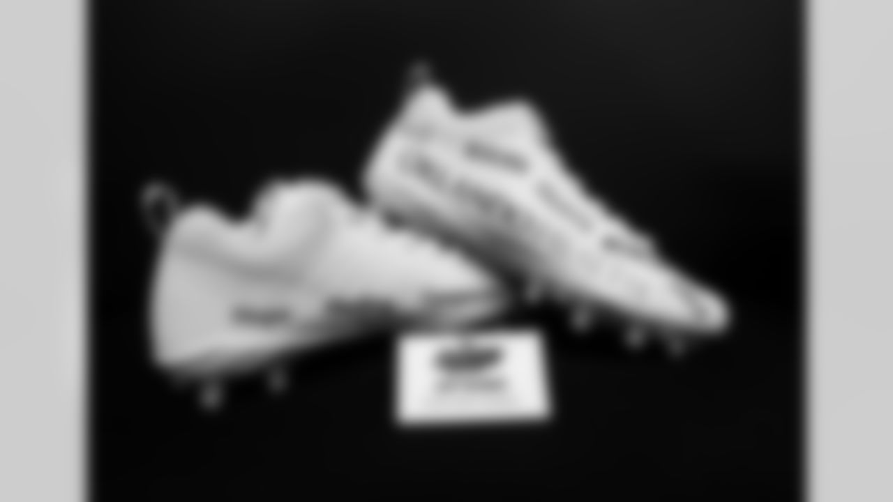 An image from the My Cause My Cleats reveal event at NRG Stadium in Houston, TX, on Dec. 2, 2021.