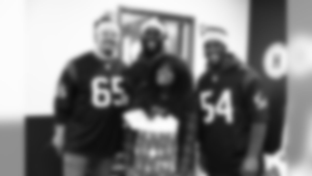 An image from the Dec. 10, 2019 Houston Texans Teen Club holiday party.