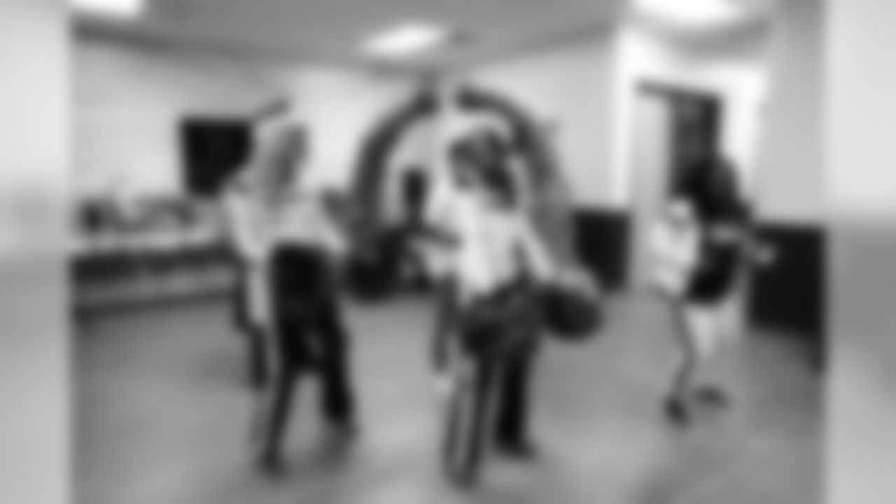 An image from the Dec. 10, 2019 Houston Texans Teen Club holiday party.