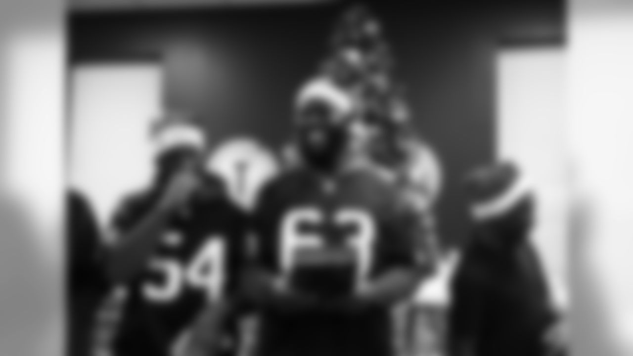 An image from the Dec. 10, 2019 Houston Texans Teen Club holiday party.