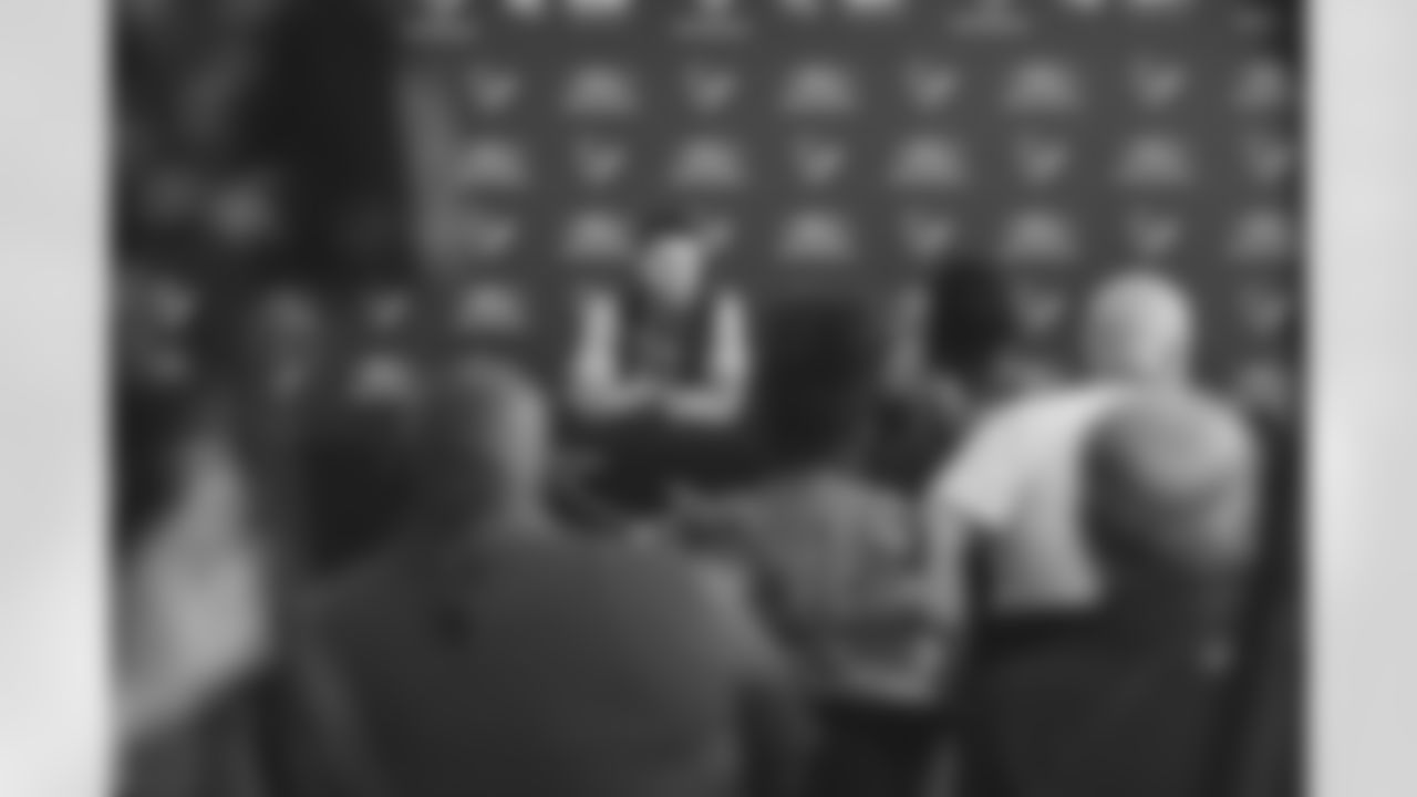 An image from the March 19, 2022 Nick Caserio press conference at NRG Stadium in Houston, TX.