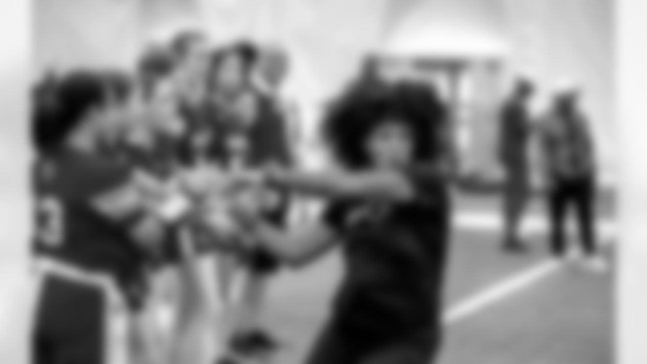 An image from the May 21, 2023 Girls Flag Football Championship.