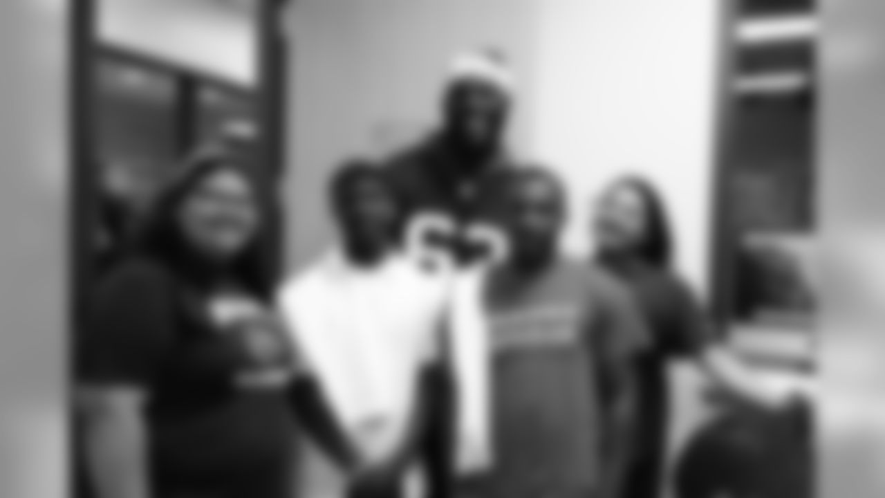 An image from the Dec. 10, 2019 Houston Texans Teen Club holiday party.