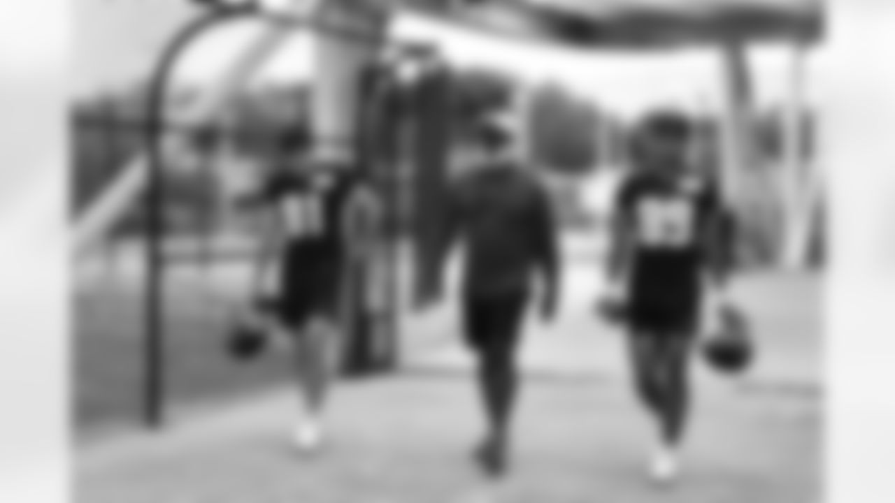 An image from the May 13, 2022 Houston Texans Rookie Minicamp at NRG Stadium in Houston, TX.