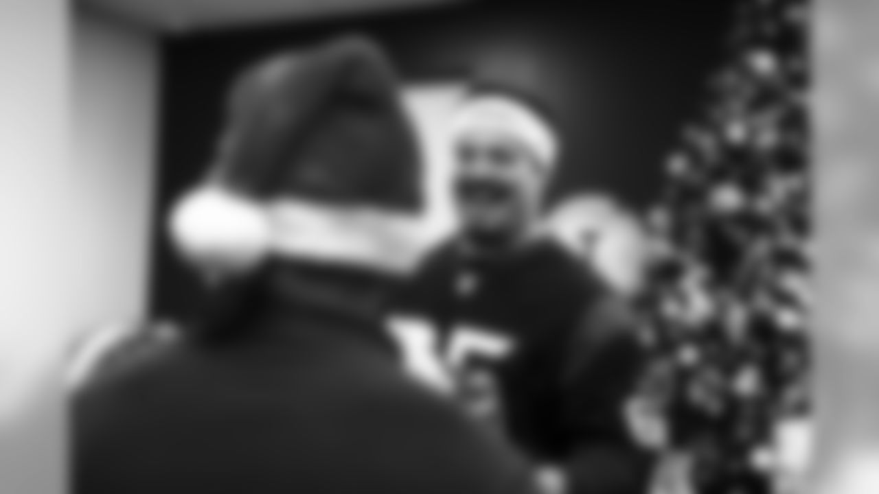 An image from the Dec. 10, 2019 Houston Texans Teen Club holiday party.