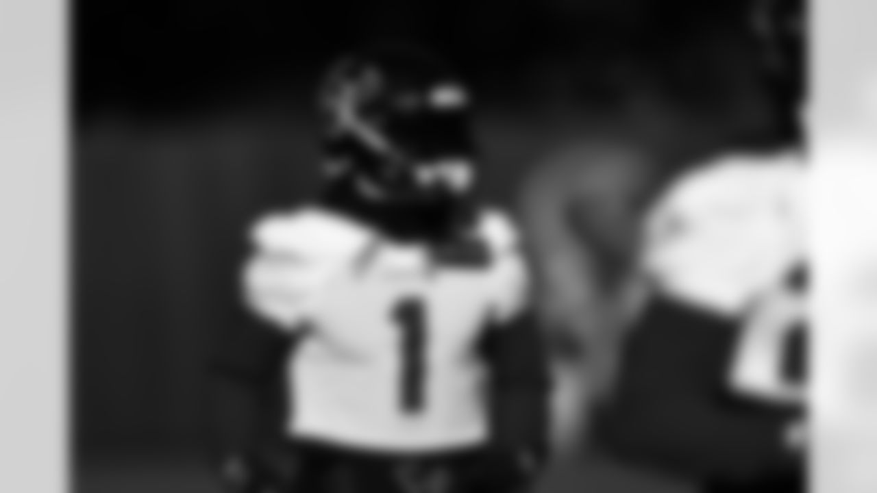 A Nov 30, 2022 image from a regular season practice at NRG Stadium in Houston, TX.