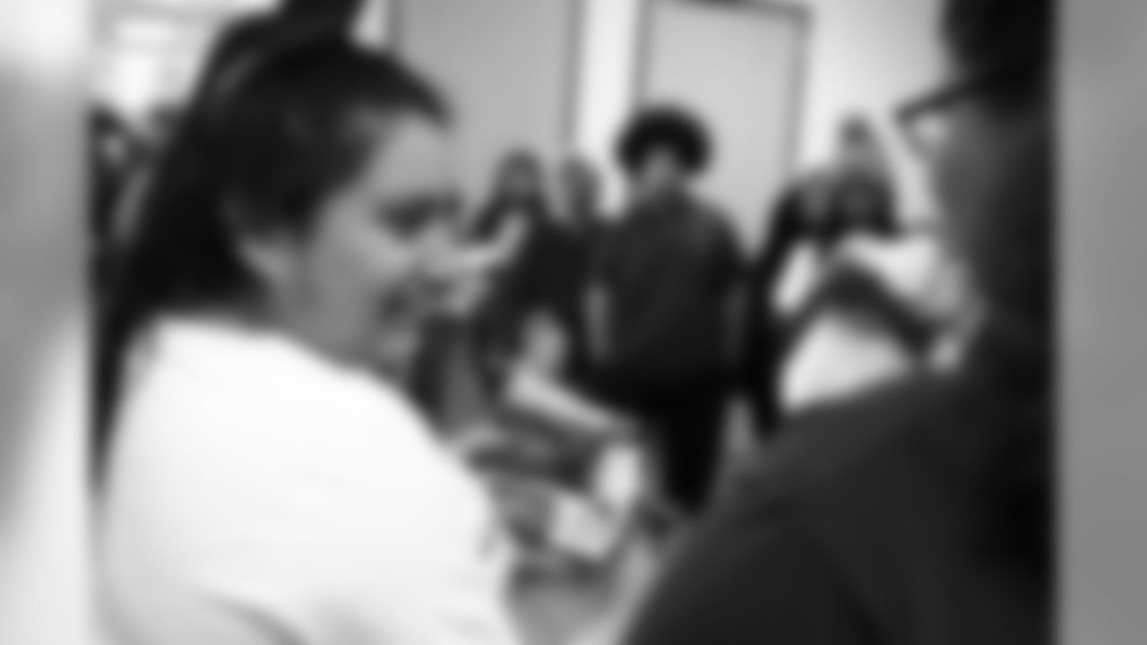 An image from the Dec. 10, 2019 Houston Texans Teen Club holiday party.