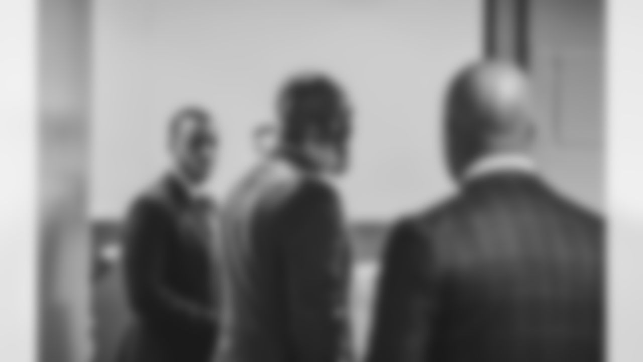 An image from Feb. 8, 2022, when Lovie Smith was introduced as the new head coach of the Houston Texans.An image from Feb. 8, 2022, when Lovie Smith was introduced as the new head coach of the Houston Texans.