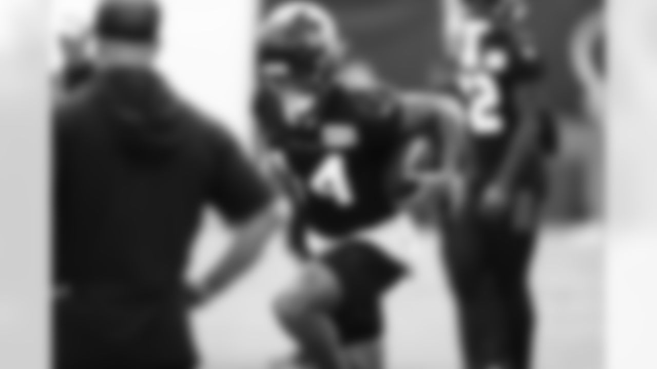 An October 4, 2023 image from the regular season practice at NRG Stadium in Houston, TX.