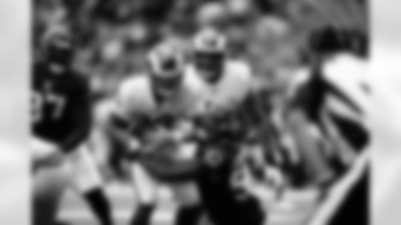An image from the regular season week 8 game against the Los Angeles Rams at NRG Stadium in Houston, Texas, on Oct. 31, 2021.