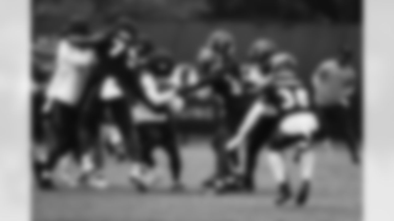 An October 25th, 2023 image from the Regular Season Practice at NRG Stadium in Houston, TX.