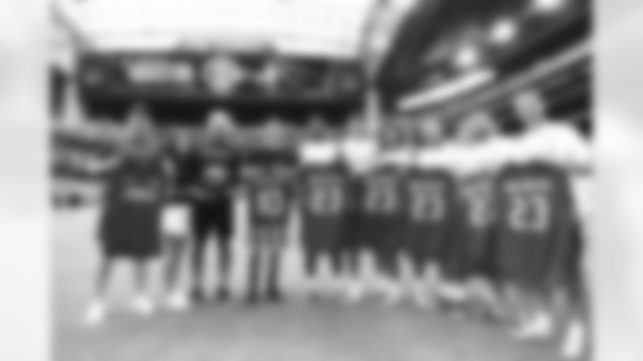 A July 27, 2023 image from the Manchester United Jersey Swap at NRG Stadium in Houston, TX.