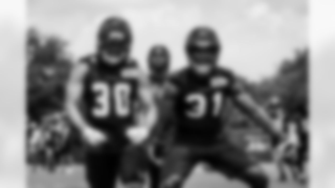 HOUSTON, TX - JUNE 9: Texans practice at the Houston Methodist Training Center.