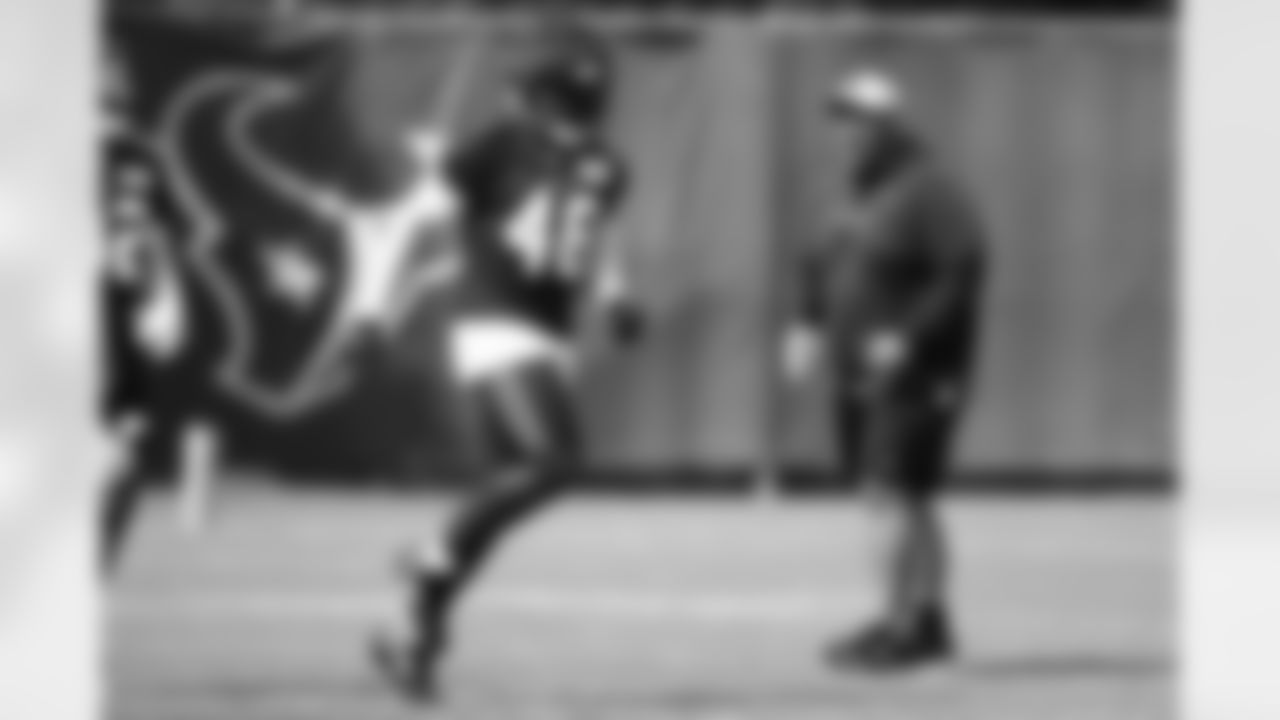 An October 25th, 2023 image from the Regular Season Practice at NRG Stadium in Houston, TX.