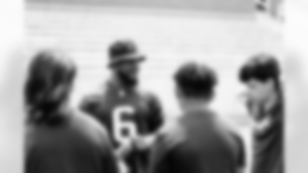 An image from the May 6, 2023 Houston Texans Play Safe Clinic.