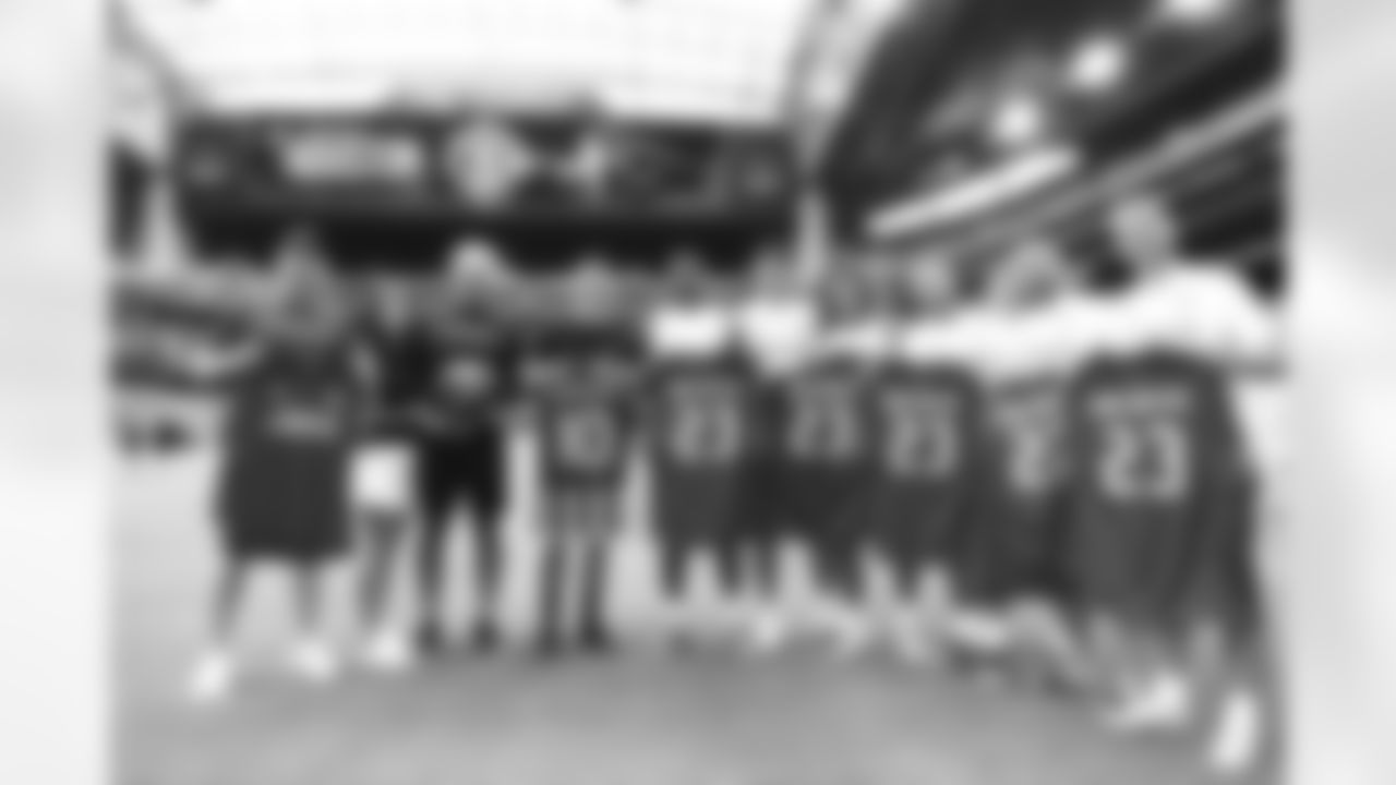 A July 27, 2023 image from the Manchester United Jersey Swap at NRG Stadium in Houston, TX.