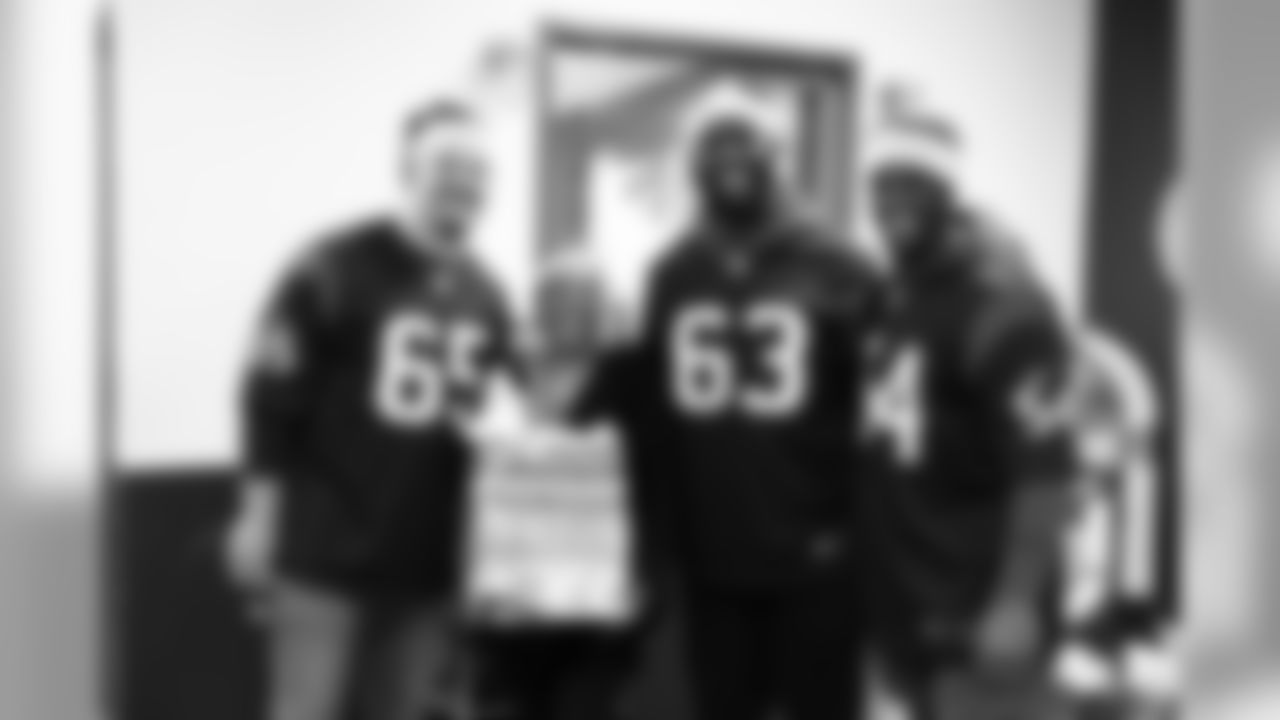 An image from the Dec. 10, 2019 Houston Texans Teen Club holiday party.
