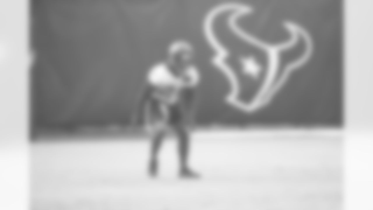 An October 4, 2023 image from the regular season practice at NRG Stadium in Houston, TX.