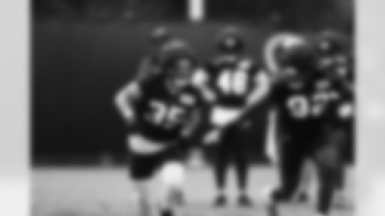 An October 25th, 2023 image from the Regular Season Practice at NRG Stadium in Houston, TX.