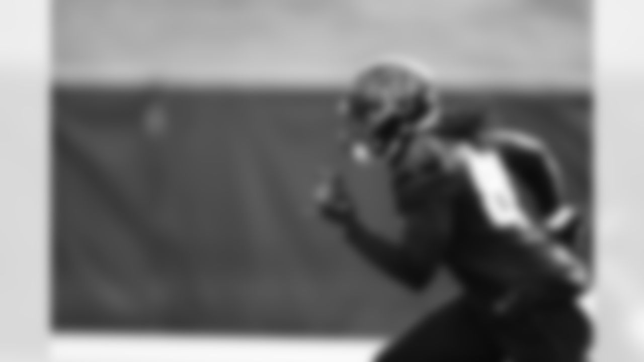 A Dec 14, 2022 image from the regular season practice at NRG Stadium in Houston, TX.